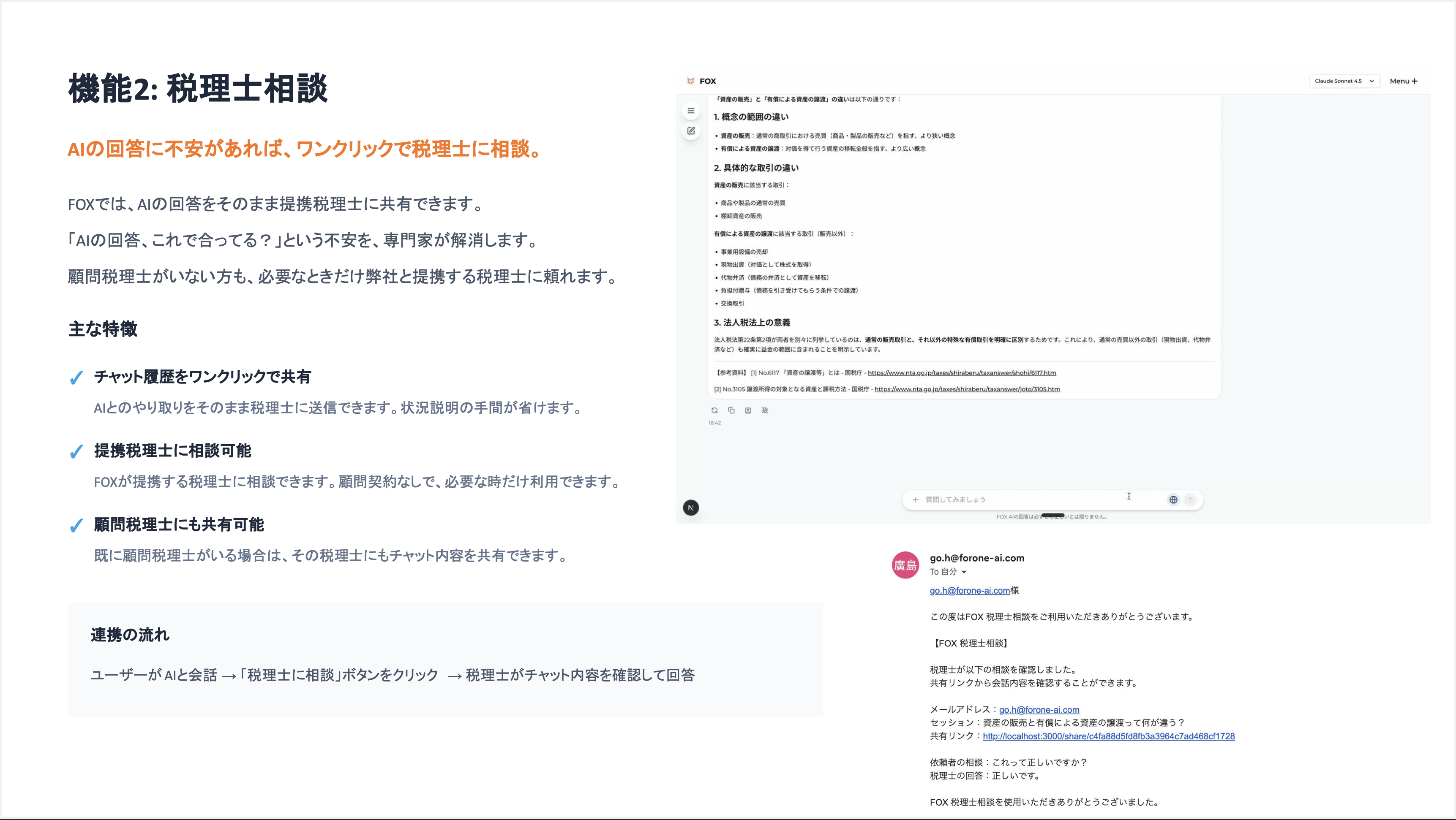 FOX 機能紹介